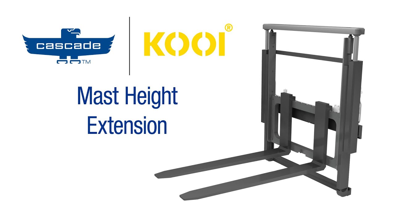 Cascade-KOOI Mast Extension - available in North America and Asia-Pacific