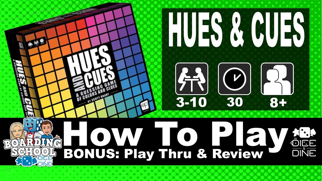 How to Play Hues & Cues with Play Thru
