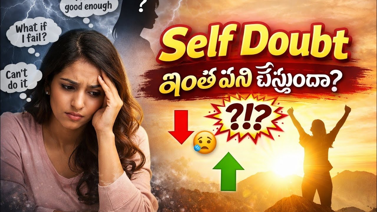 Self doubt ఇంత పని చేస్తుందా| stuck in life| తెలుగు AgyaathaSakhi 