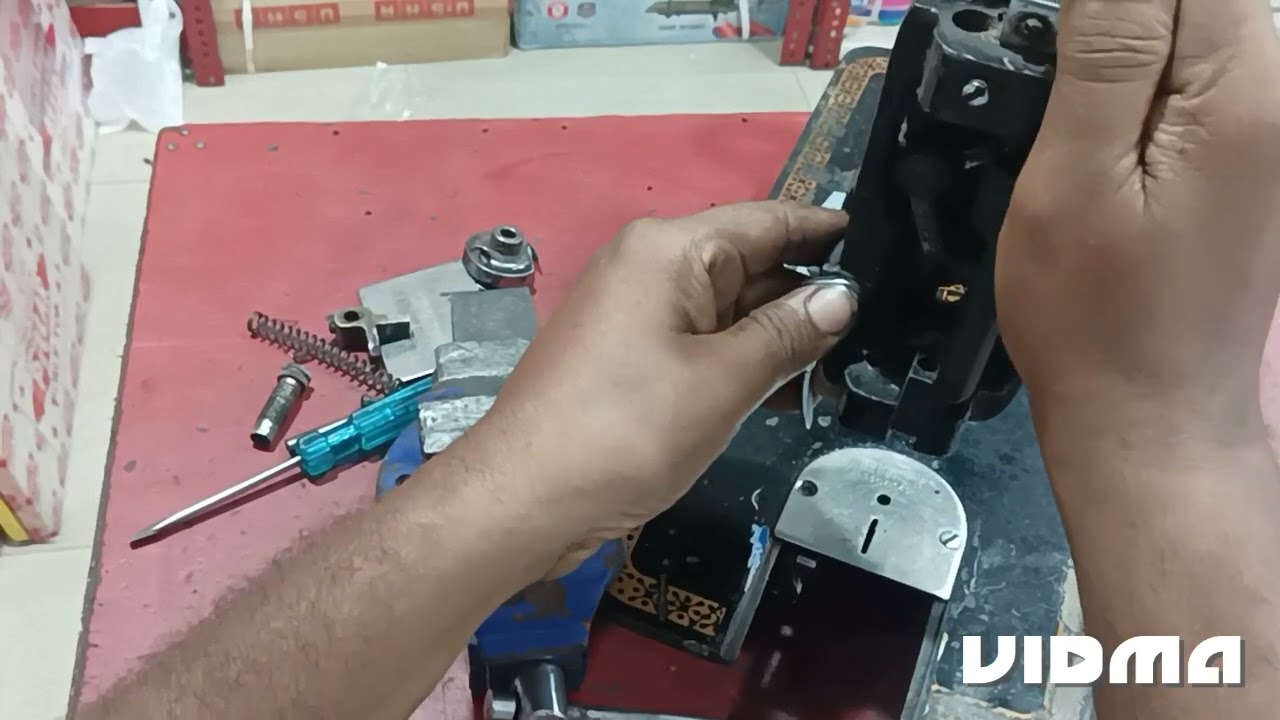 piko मशीन का needil rod ka pura gatar set change karne ka pura video, new video. #viral 🔥🔥🔥#sewing