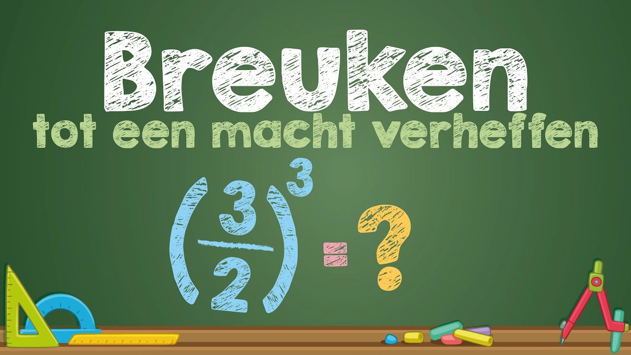 Breuken tot een macht verheffen - (Wiskunde)