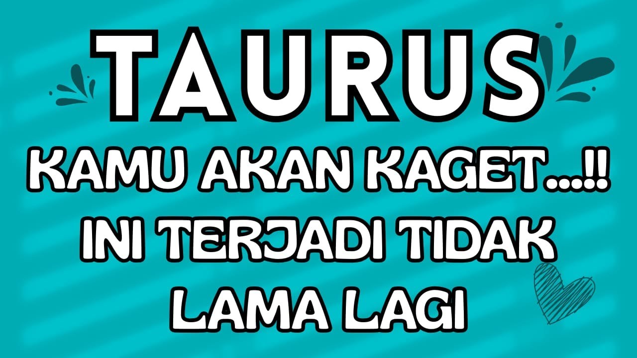 TAURUS♉️KAMU AKAN KAGET INI TERJADI TIDAK LAMA LAGI🌠💖#taurustarot  #tarot #zodiak #astrology