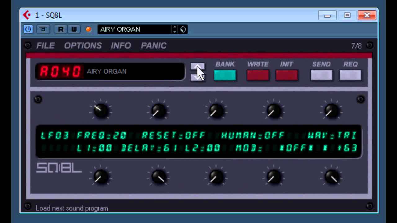 SQ8L  BY BUCHTY The free vst Ensoniq's classic