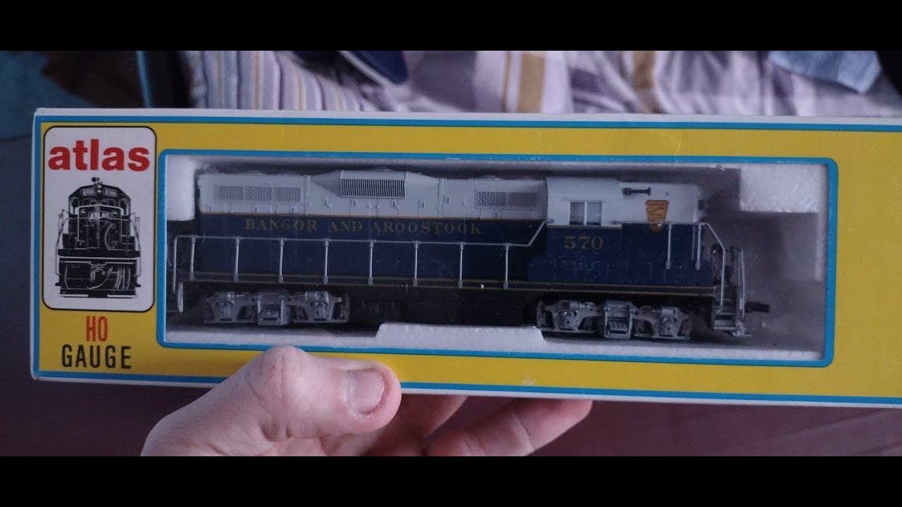 Atlas HO scale Gp7 New from 1989 can it run?