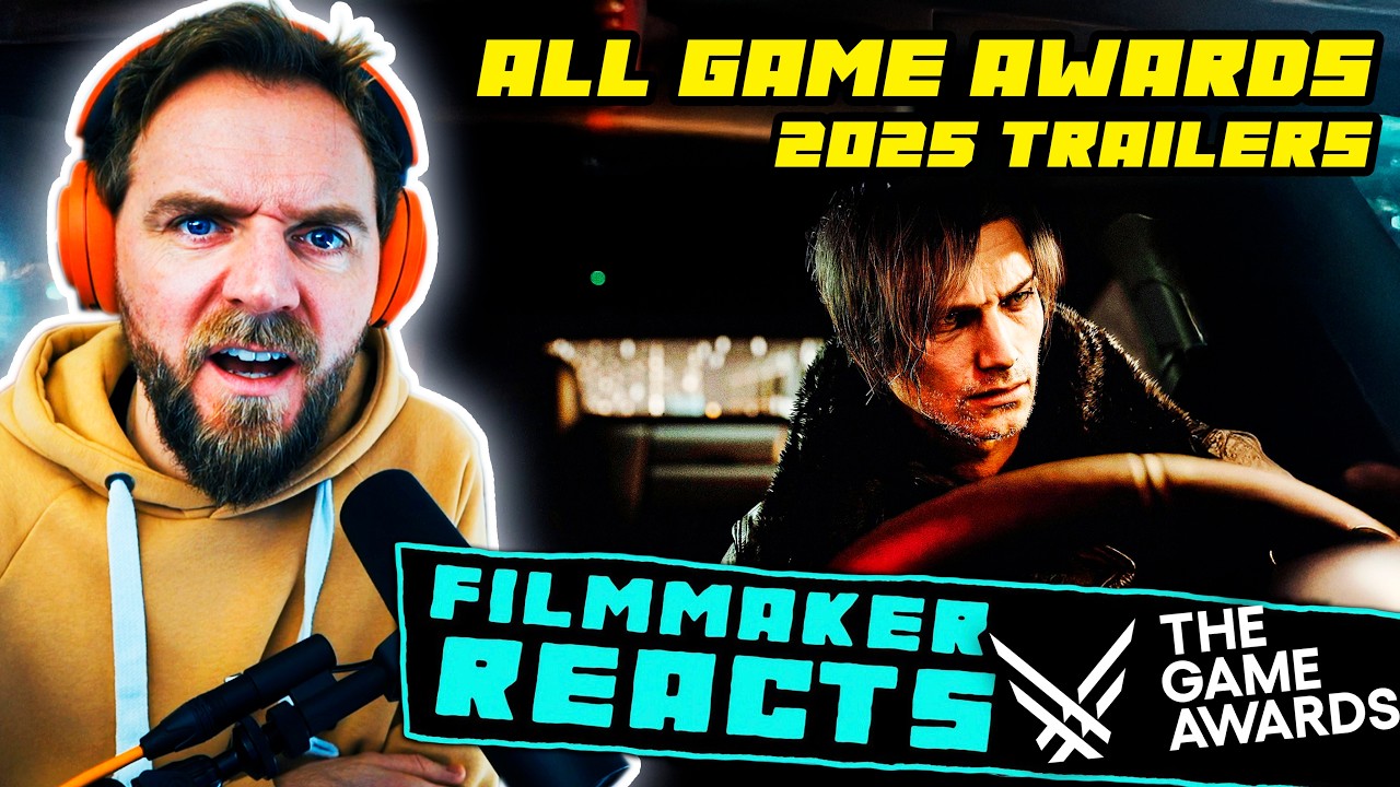 FILMMAKER REACTS: The Game Awards 2025 - All Game Trailers!