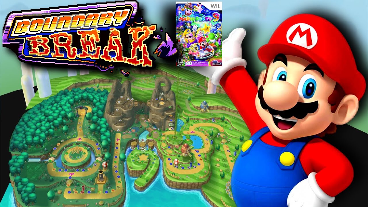 Out of Bounds Secrets | Mario Party 9 All Mini-Games - Boundary Break