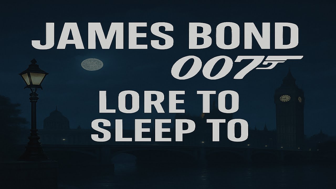 James Bond Lore To Sleep To | Story Told with Relaxing Music & Voice