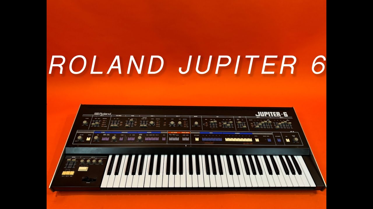 ROLAND JUPITER 6 DEMO