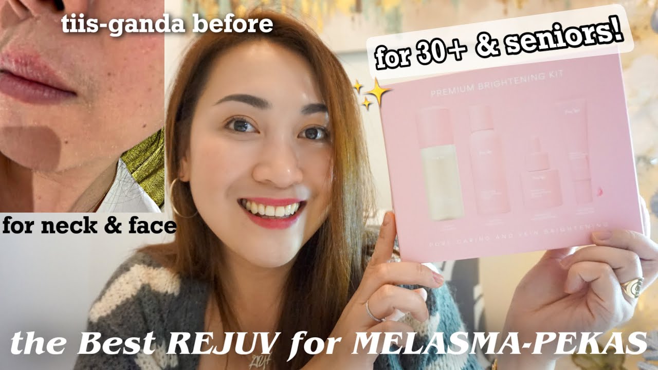 NAHANAP KO NA REJUV SET SA MELASMA & SENIOR PAMPAPUTI PA ng MUKHA-LEEG ayaesguerra