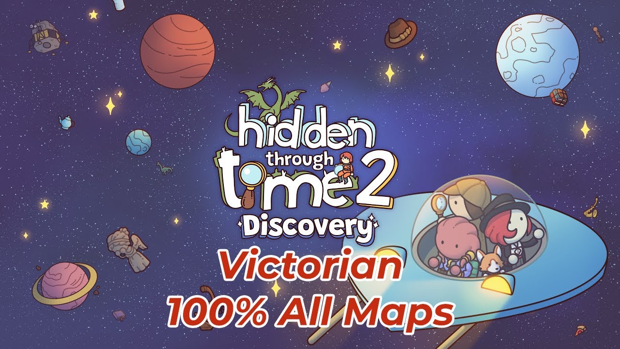 Hidden Through Time 2 - Discovery - Victorian - All Maps 100%