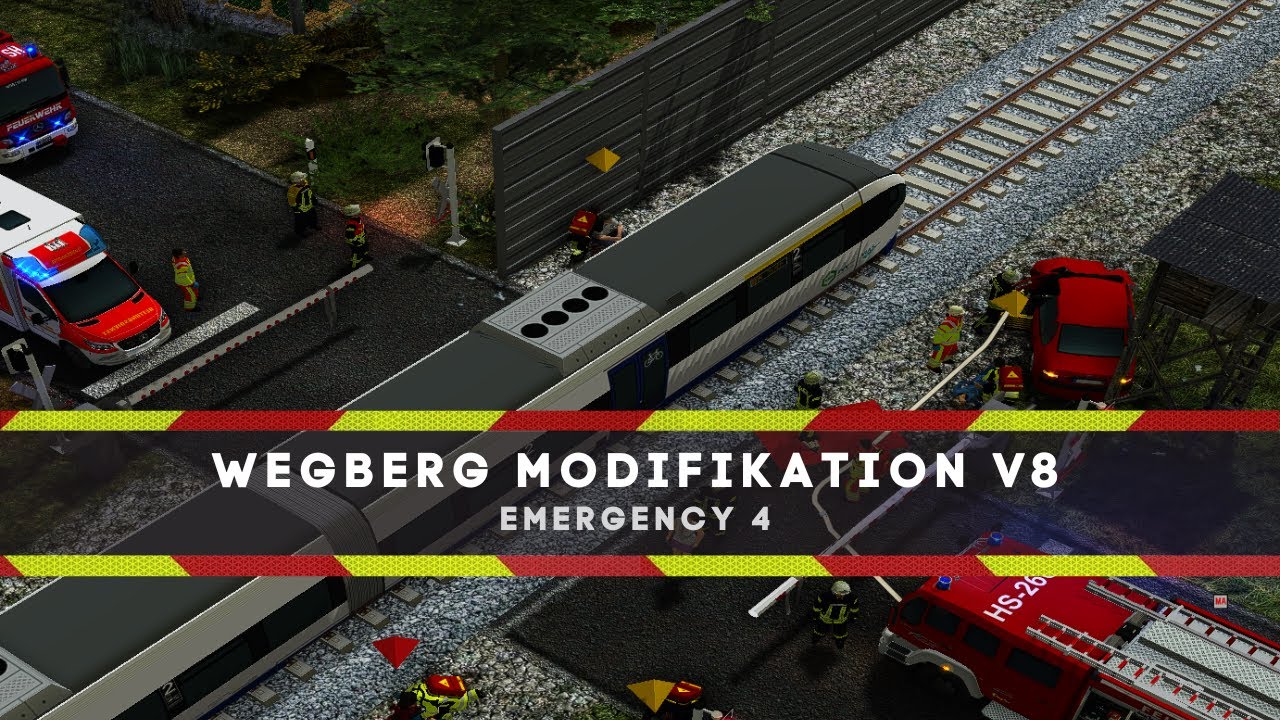 Zug rammt PKW (MANV) | Wegberg V8 | Emergency 4