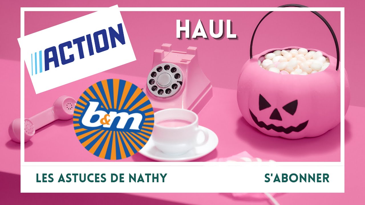 HAUL ACTION et B&M : achat d'HALLOWEEN