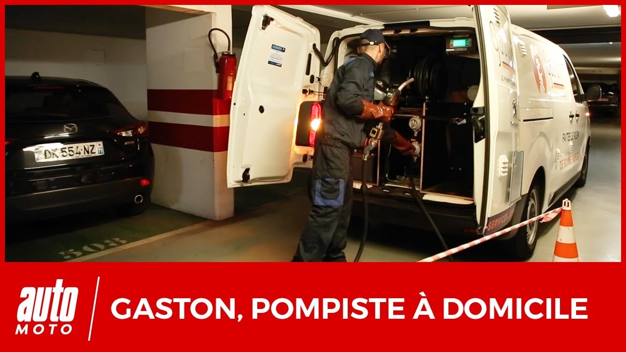 Le plein d'essence à domicile ? Oui, avec Gaston.