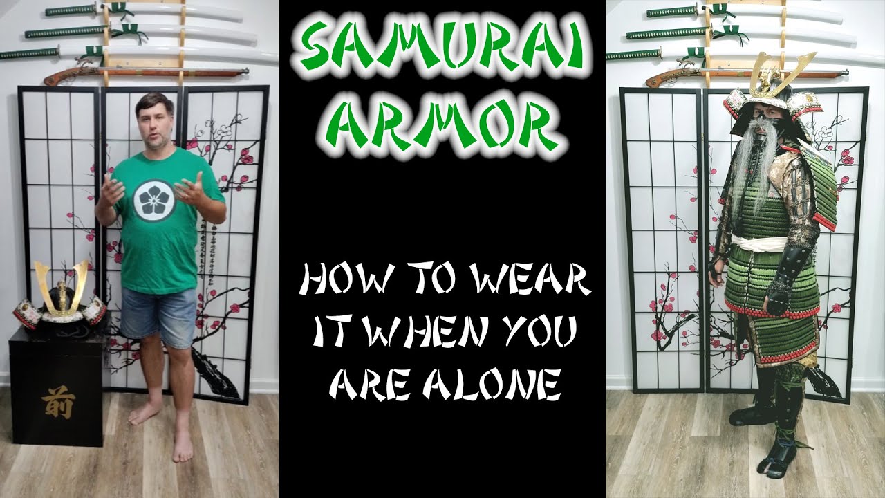 How Do You Wear Samurai Armor By Yourself? (From an Edo period manual, 1735)
