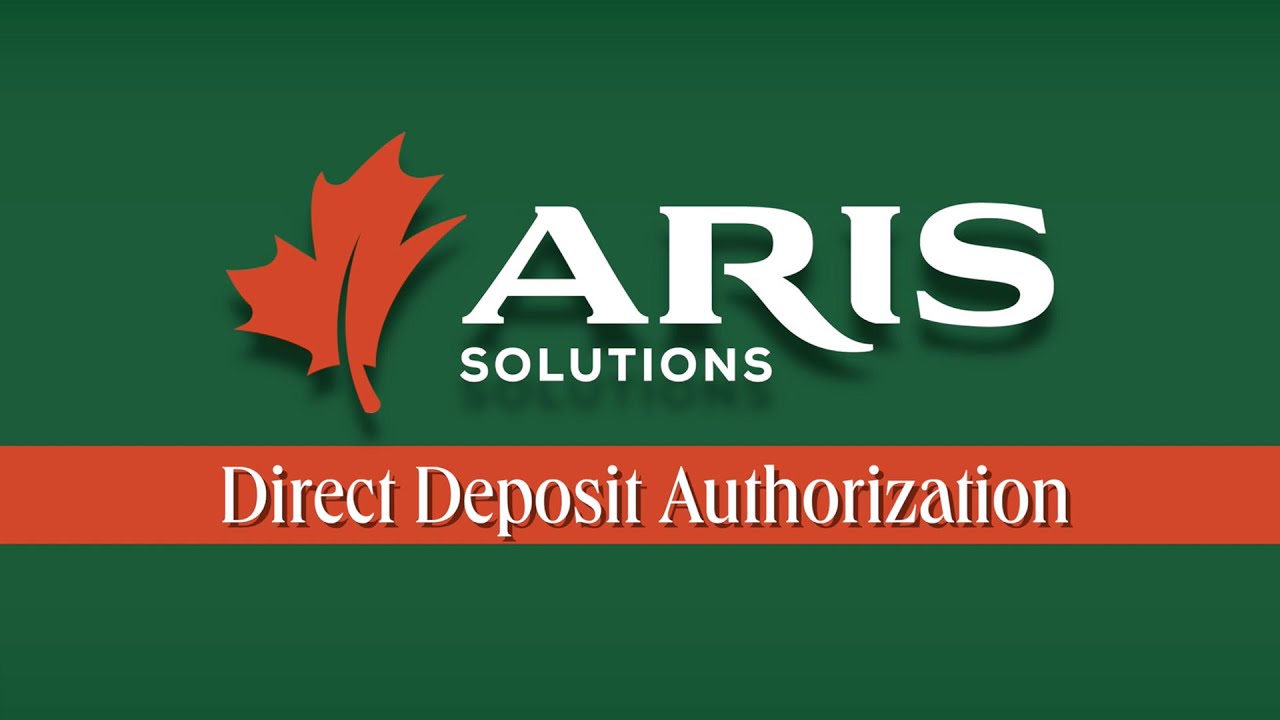 Direct Deposit Authorization