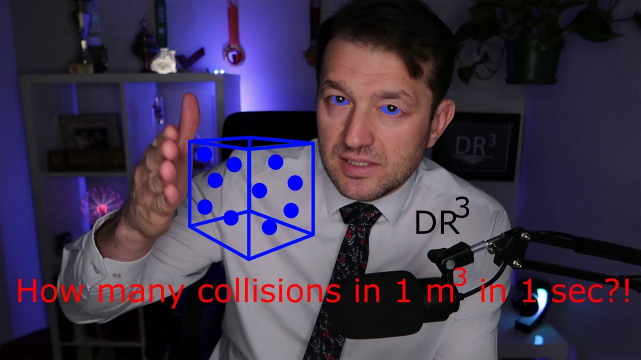 Collision Frequency of Atoms in a Gas