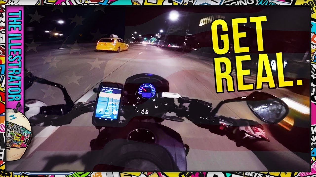 I RIDE A REAL BIKE (Victory Octane)