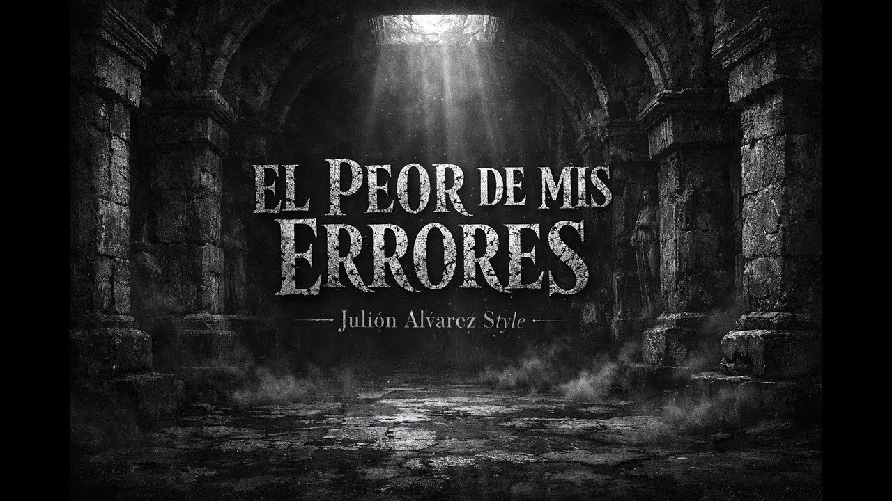 EL PEOR DE MIS ERRORES - Estilo Julión Álvarez Style (Letra / Lyrics)