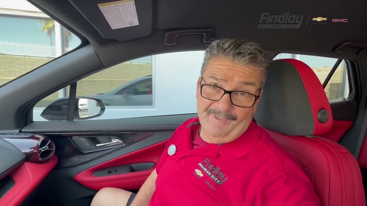 2024 Chevy Blazer EV customizing settings.