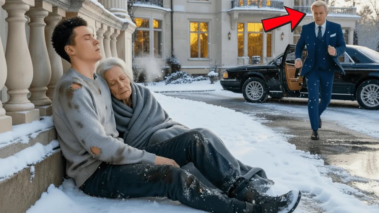 Multimillionär Sieht Seine Mutter Bei Einem Obdachlosen Jungen — Erstarrt Dann Rennt Schnell Zu Ihm