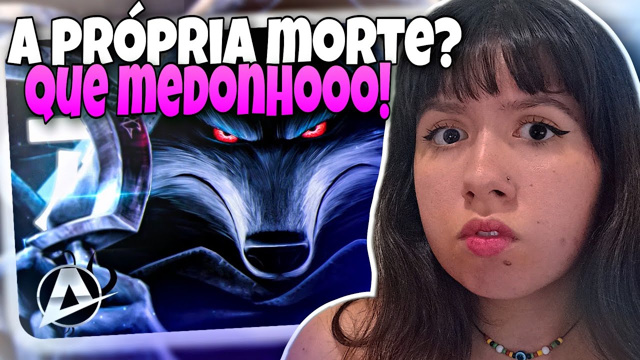 VILÃO ATERRORIZANTE! Lobo/Morte | ENTRE A VIDA E A MORTE | AniRap - REACT