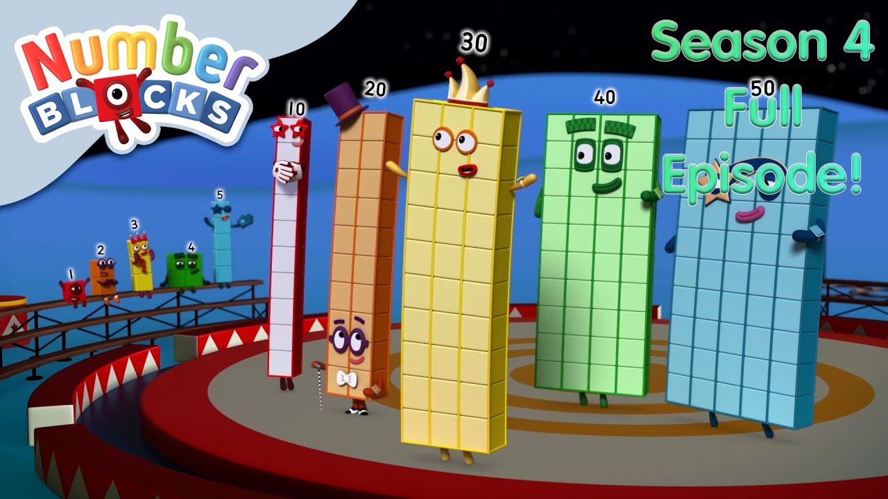 Thirty's Big Top 🎪 | Full Episode - S4 E22 | Learn to Count - Numberblocks