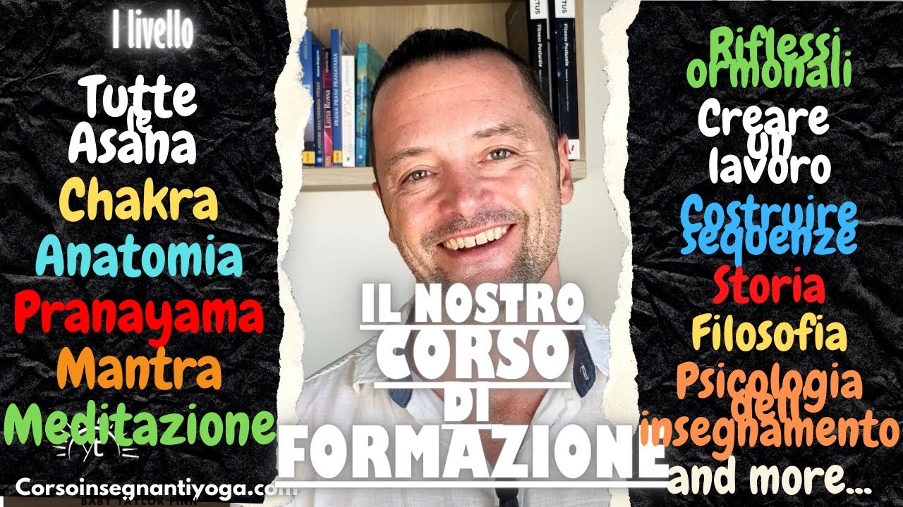 Corso insegnanti Yoga Trasformativo ONLINE di primo livello 250 ore