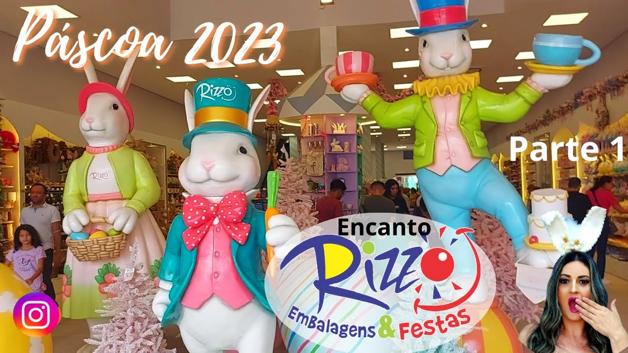 Ultimas novidades da loja RIZZO embalagens, Decoração de Páscoa 2023 Parte 1 | Top em Orlando