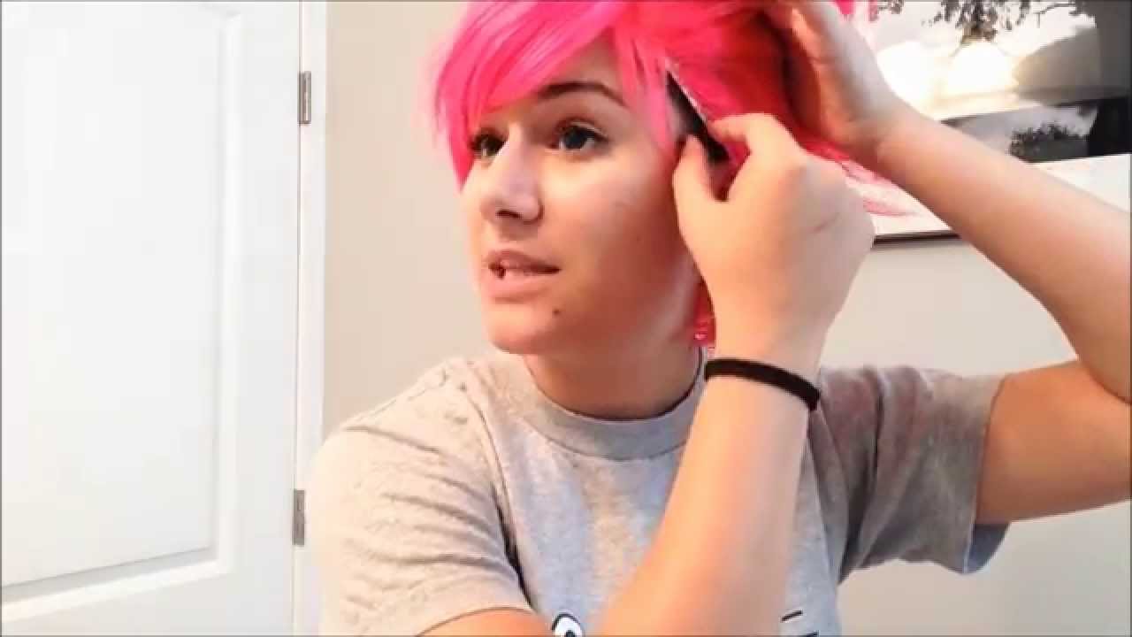 Costips: Putting on wig caps and wigs with long hair