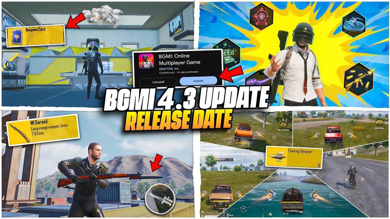 😱 BGMI 4.3 UPDATE RELEASE DATE / EVOLVING UNIVERSE MODE / TOP NEW CHANGES BGMI 4.3 UPDATE