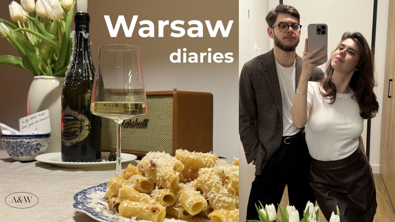 VLOG | Февраль в Варшаве | 14 февраля, пончики и наши свидания