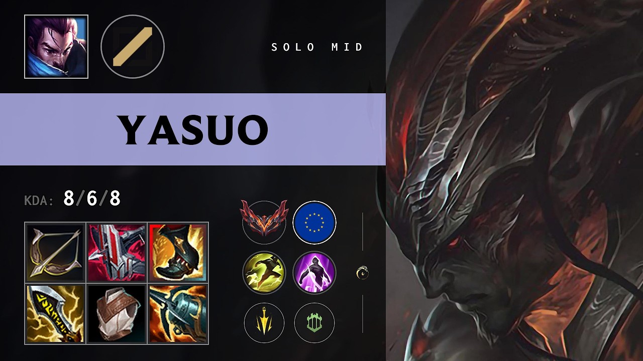Yasuo Mid vs Twisted Fate - EUW Grandmaster Patch 26.15
