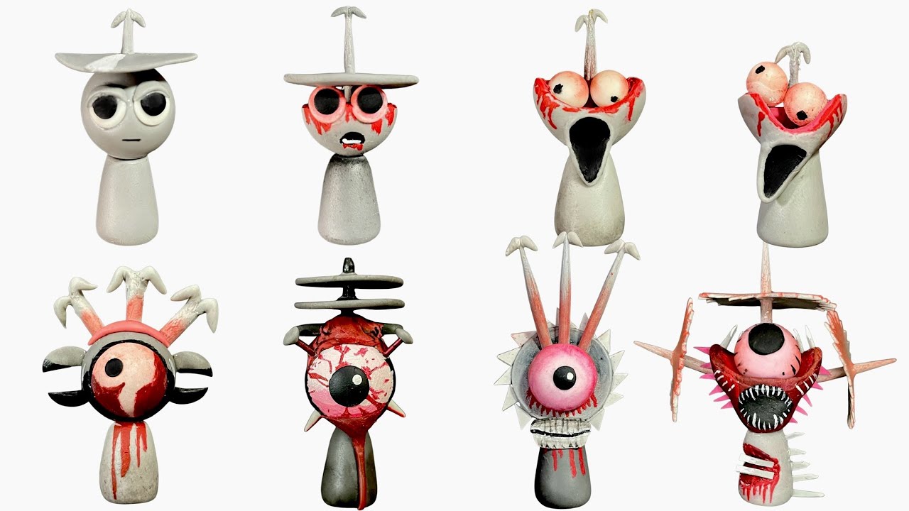 Making all PHASES of CLUCKR with CLAY
