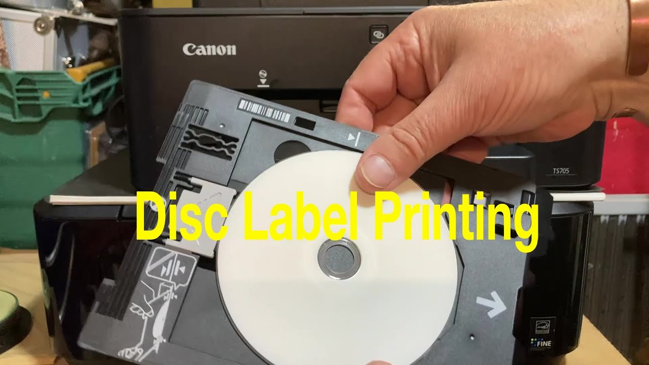 Printing A Disc Label Yourself