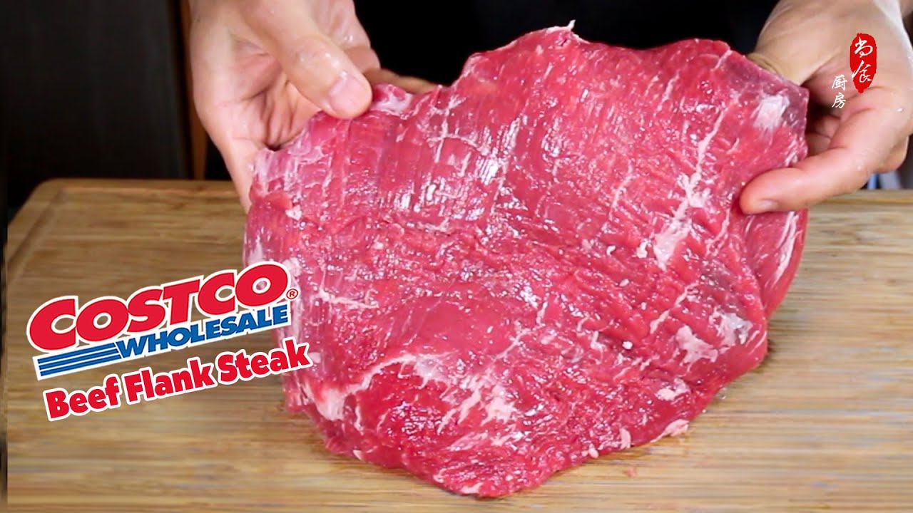 Costco的这种牛腩该怎么做！Beef Flank Steak简单省时的中式做法｜Chinese Style Beef Stir Fry