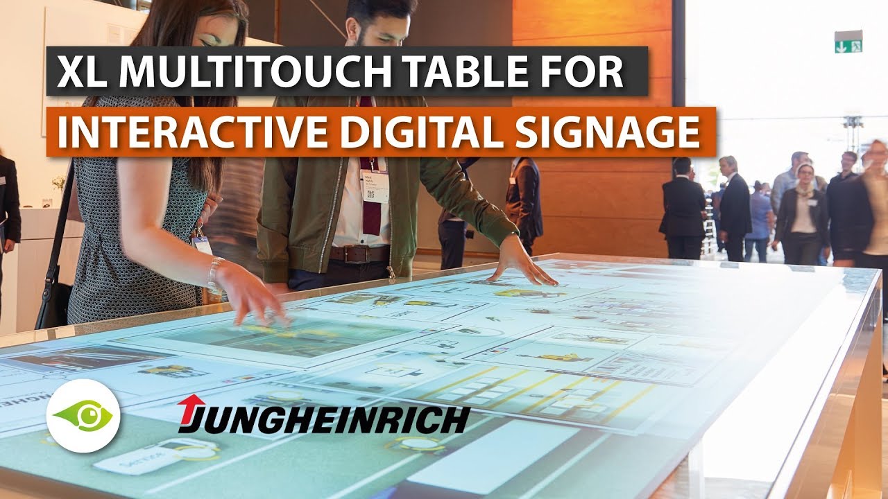 Jungheinrich - XL Interactive Digital Signage ⭐️ at Trade Fairs