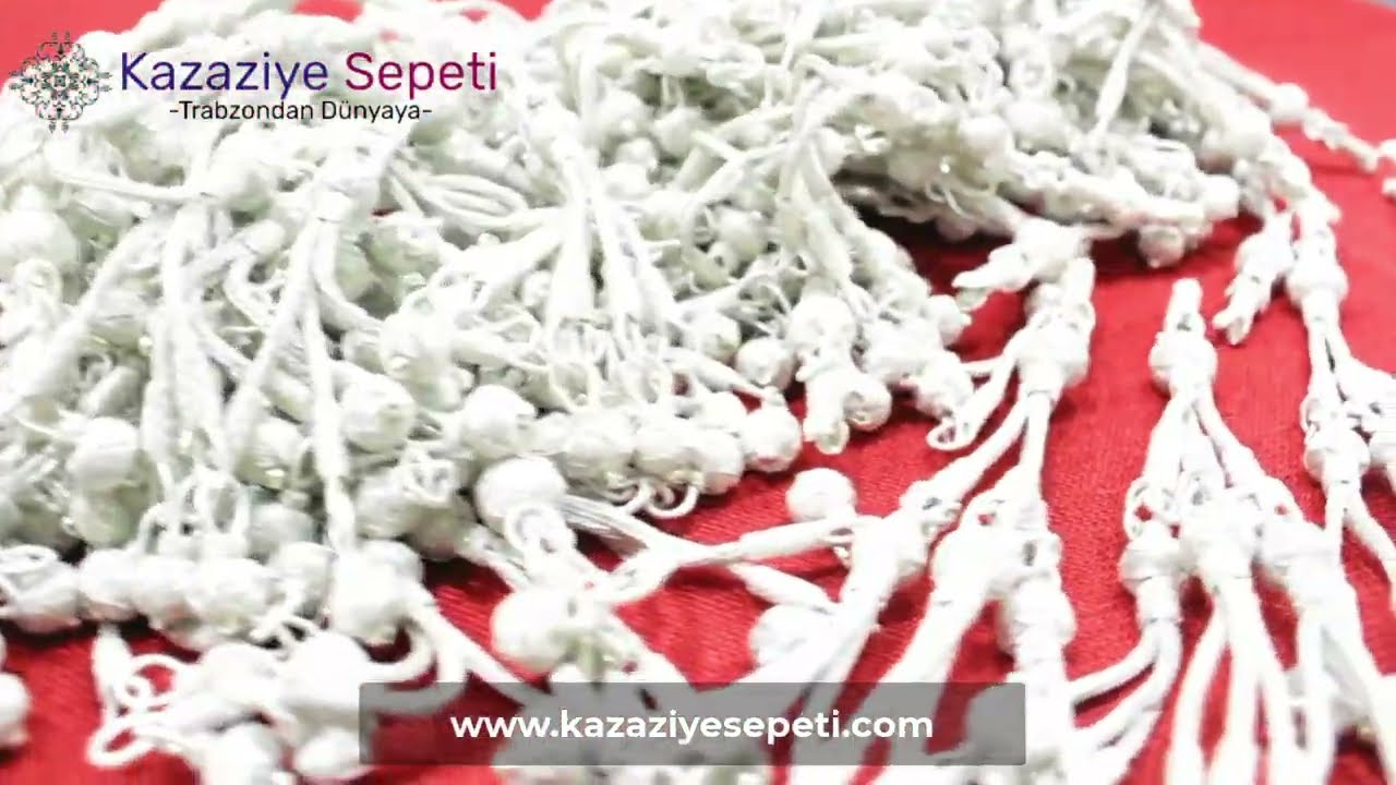 Gümüş Kolyeler Kazaziye Sanatı ile Üretiliyor - Kazaziye Sepeti