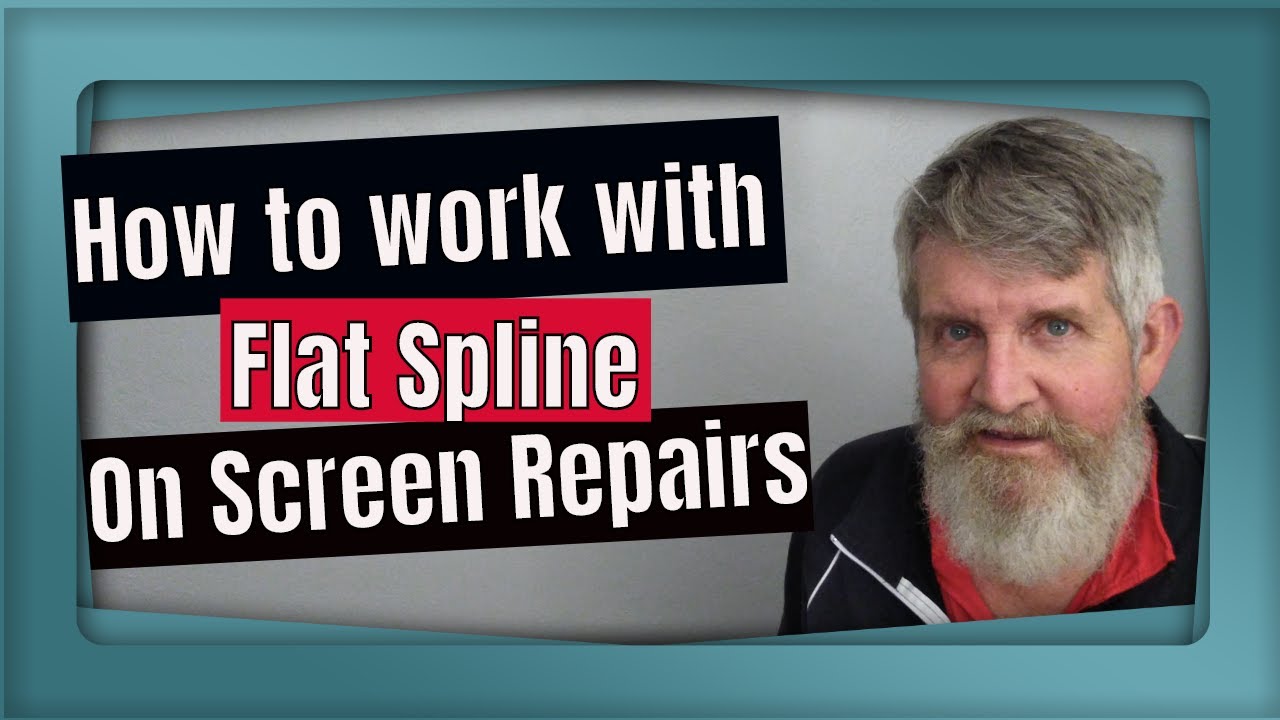 Ultimate How To Use Flat Spline For Screen Repair