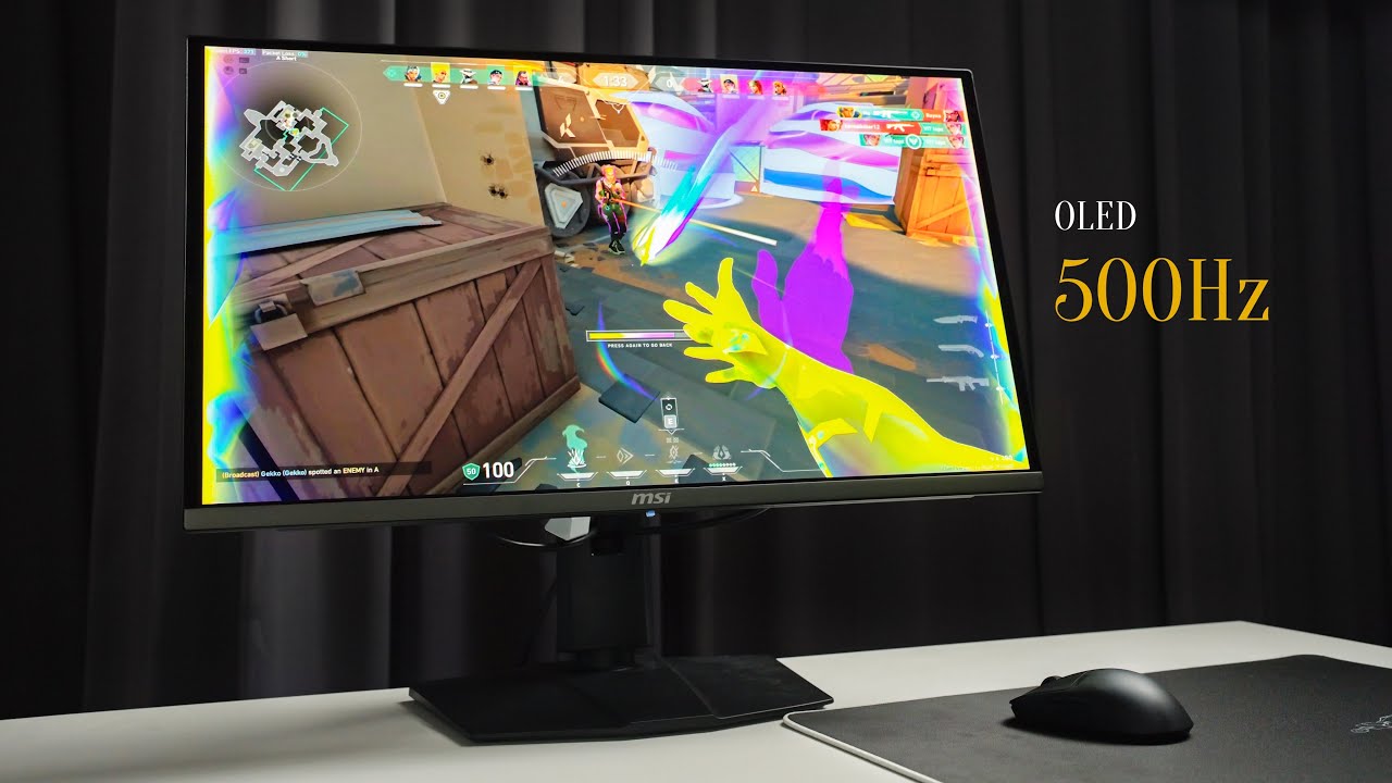 คุณควรเปลี่ยนไปใช้จอ OLED ได้แล้ว ถ้าคุณเล่น FPS! - MSI MAG272QP X50