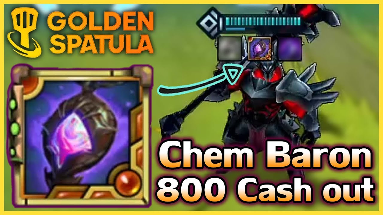 ผมทำ Chem baron 800 cash out ได้ แต่ว่า....!! : Golden Spatula