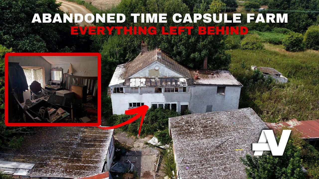 Abandoned Time Capsule Farmhouse - Owner Refused To Feed Animals!