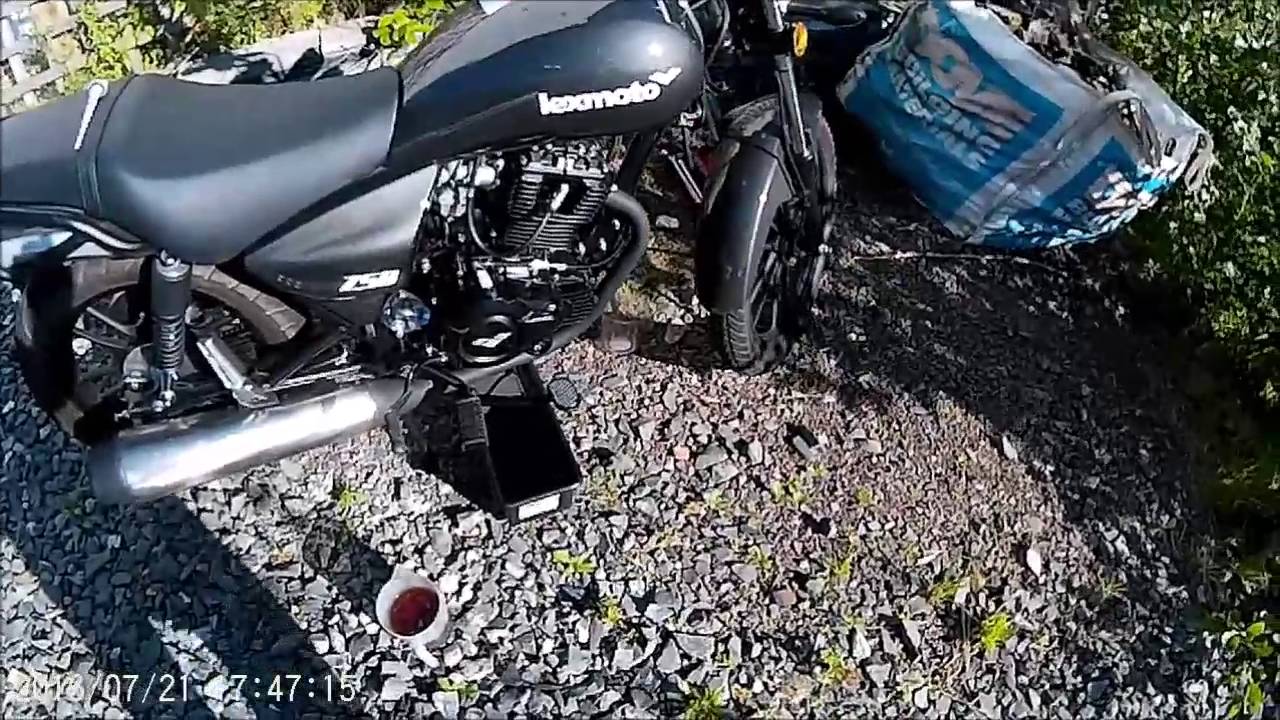 Lexmoto ZSB 125 - First OIl Change at 300 miles