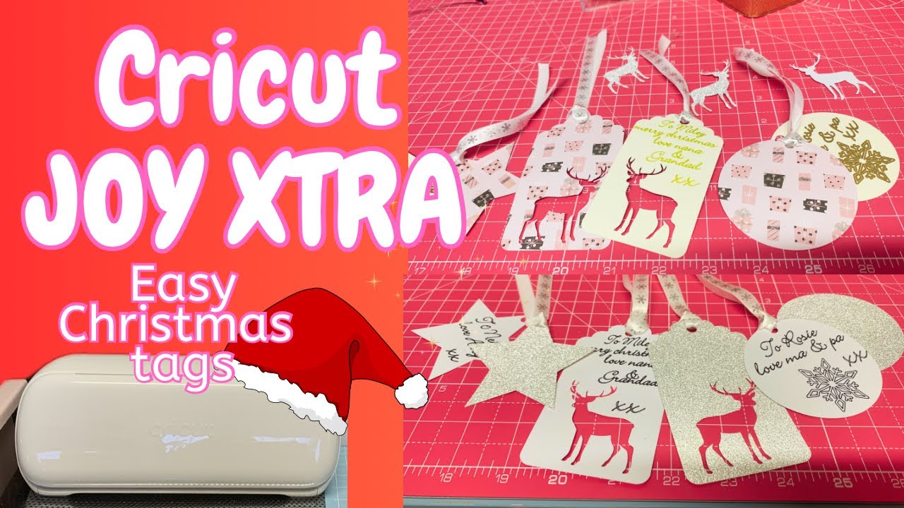 Cricut Joy Xtra Easy Christmas Gift Tags