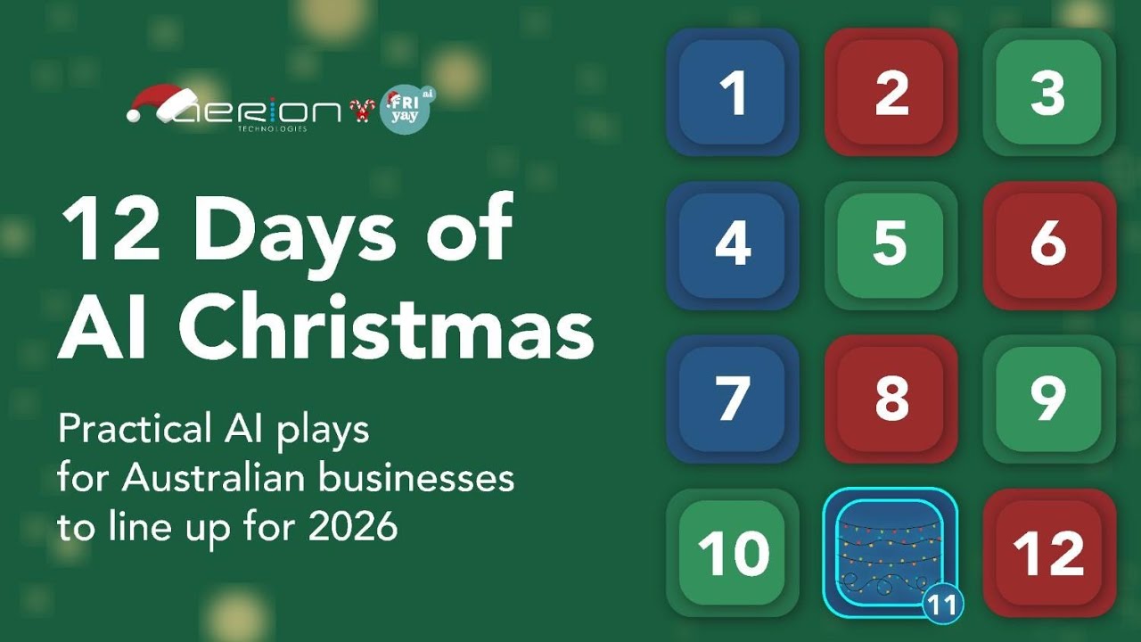 Day 11 of 12 Days of AI Christmas 🎄🇦🇺