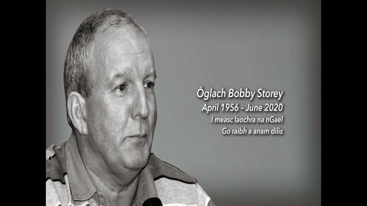 Óglach Bobby Storey a reflection by Gerry Adams