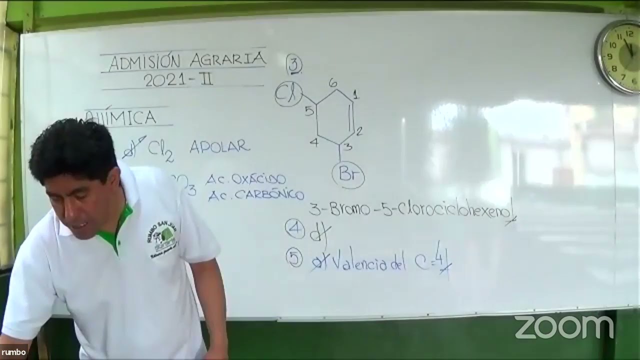 SOLUCIONARIO EXAMEN DE ADMISIÒN VIRTUAL 2021 - II - UNALM 7NOV