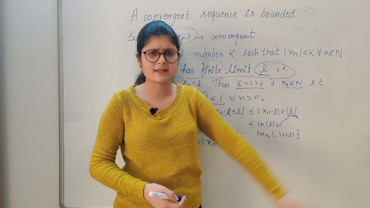 Theorem on Convergent Sequence | Every Convergent Sequence is bounded | Real Analysis | NET JRF