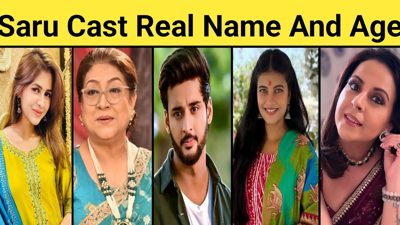 Saru serial cast Real name and Age #saru #youtubevideo #trending #trendingvideo #viralvideo 