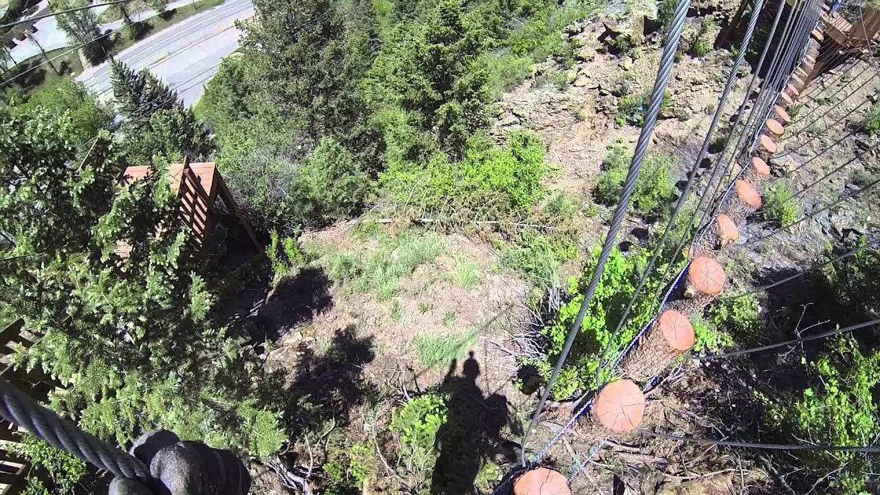 Cliffside Zipline Tour in Idaho Springs 2014 - New Elements!