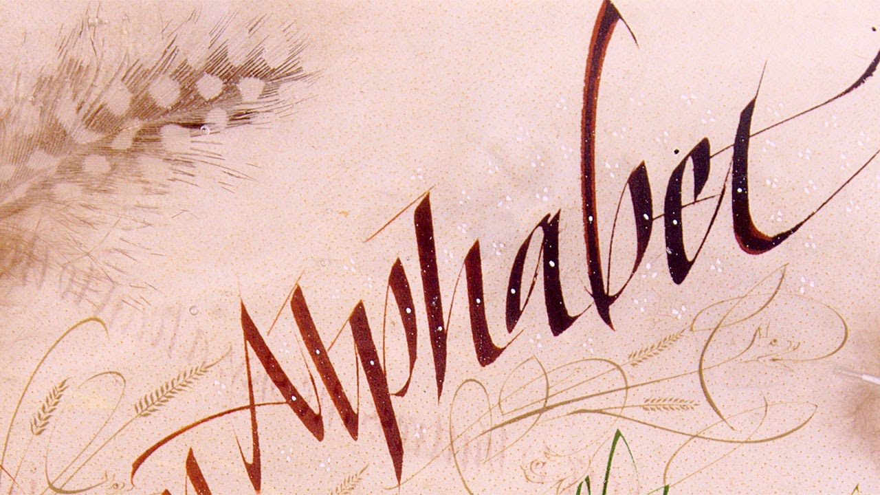 Calligraphy: The Bird is an Alphabet